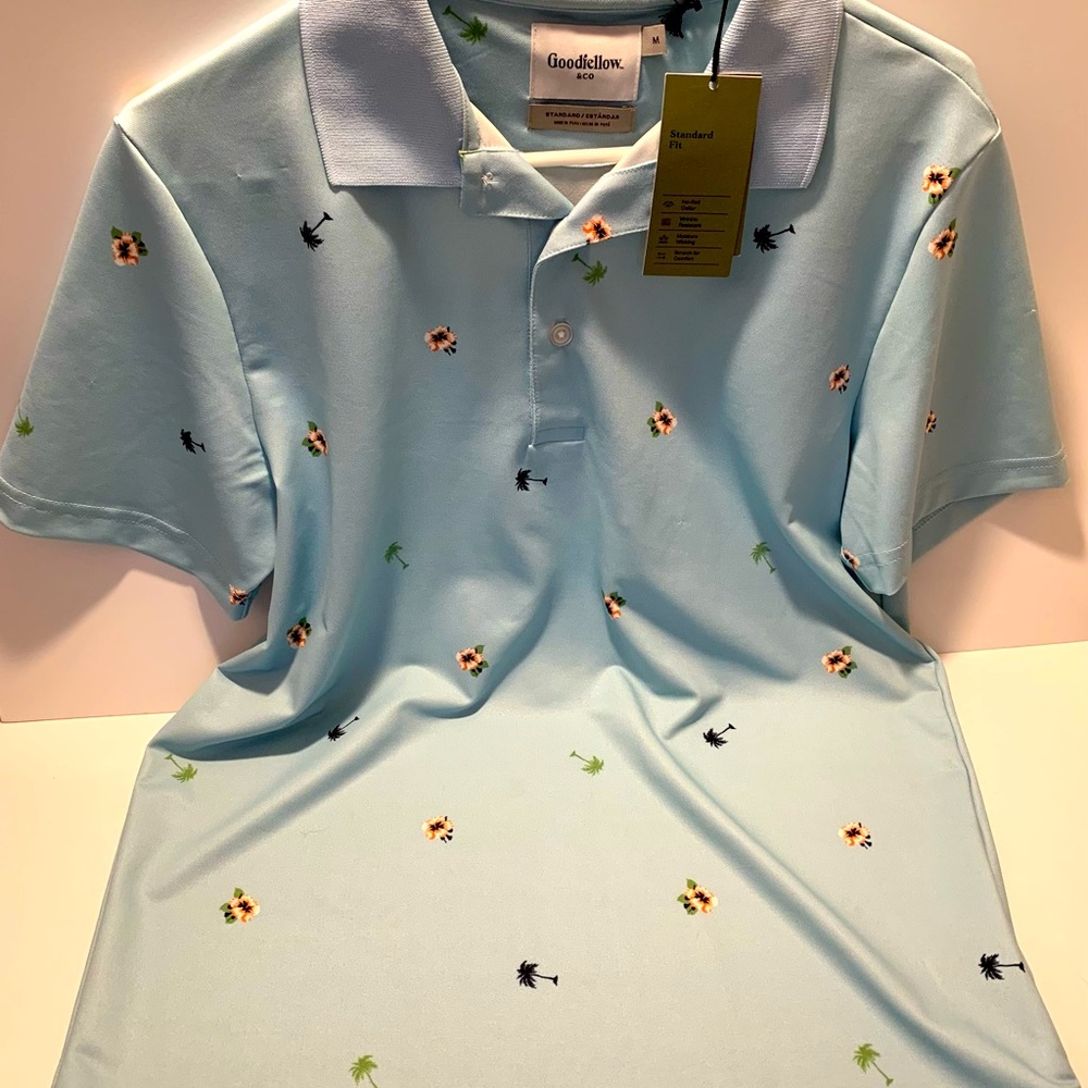 Good fellow& Co men’s collar shirt